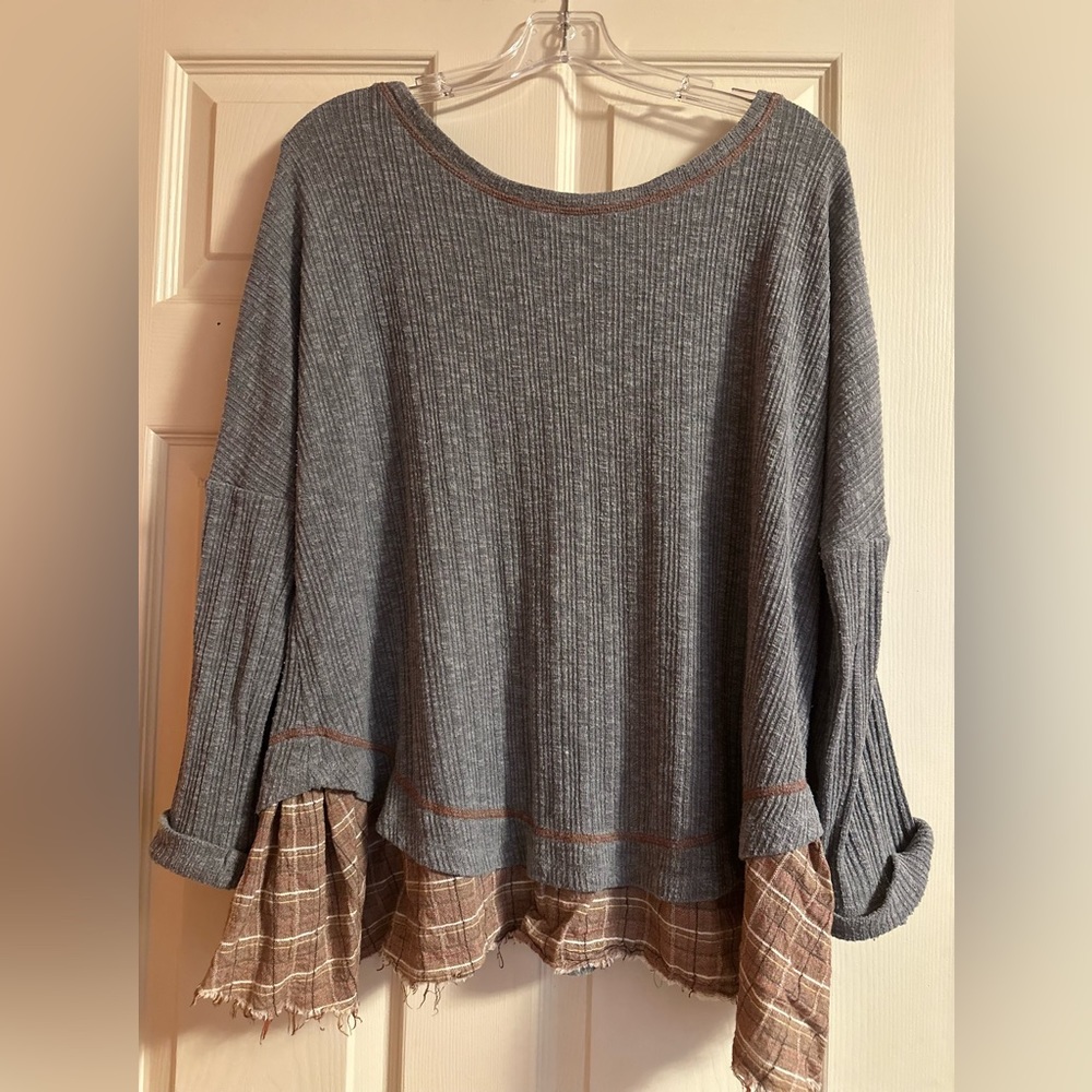 Mixed Print top
